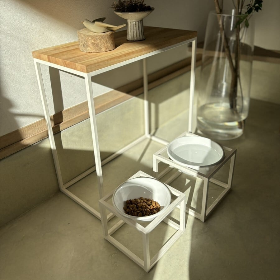 ボウルスタンド L／野田琺瑯ボウル16㎝付き【Tabete Cube