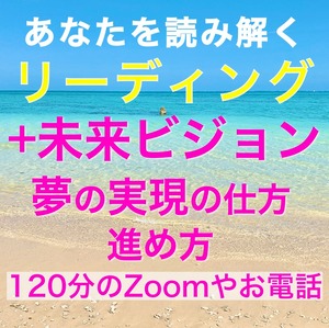 リーディング＋あなたの未来ビジョン 120分