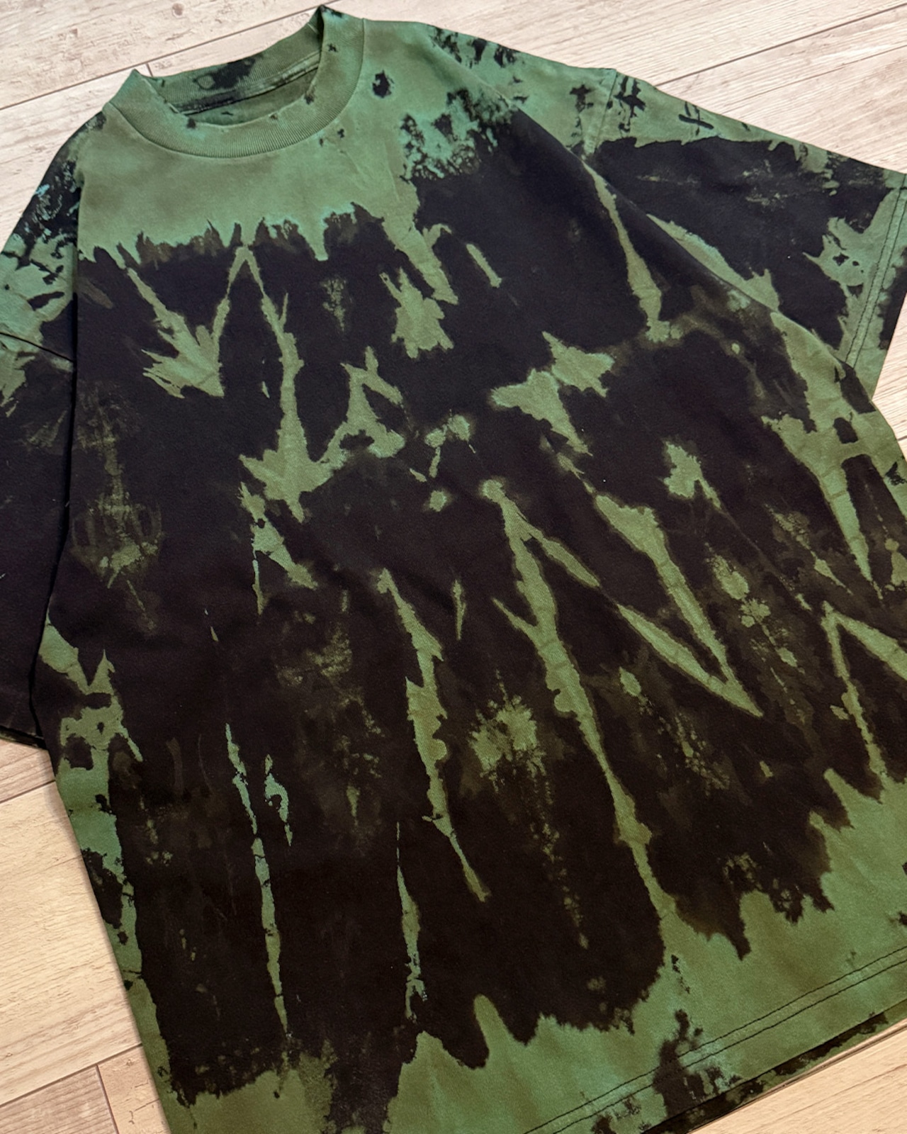 【1着限定販売 / 最短即日発送】タイダイブリーチTシャツ 大樹