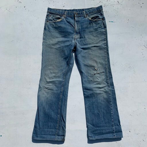 【70年代】Levi's517 66前期 16ボタン 70s ブーツカット