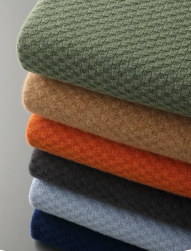 2024最新作 カシミヤ セーター メンズ カシミヤ100％ クルーネック 抗