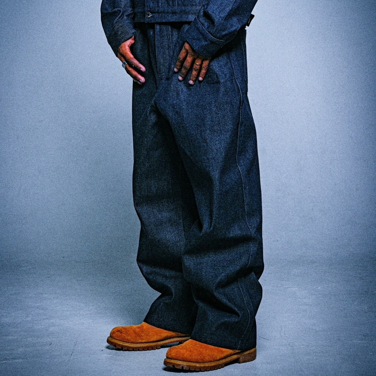 OG TAB RIGID BAGGY DENIM