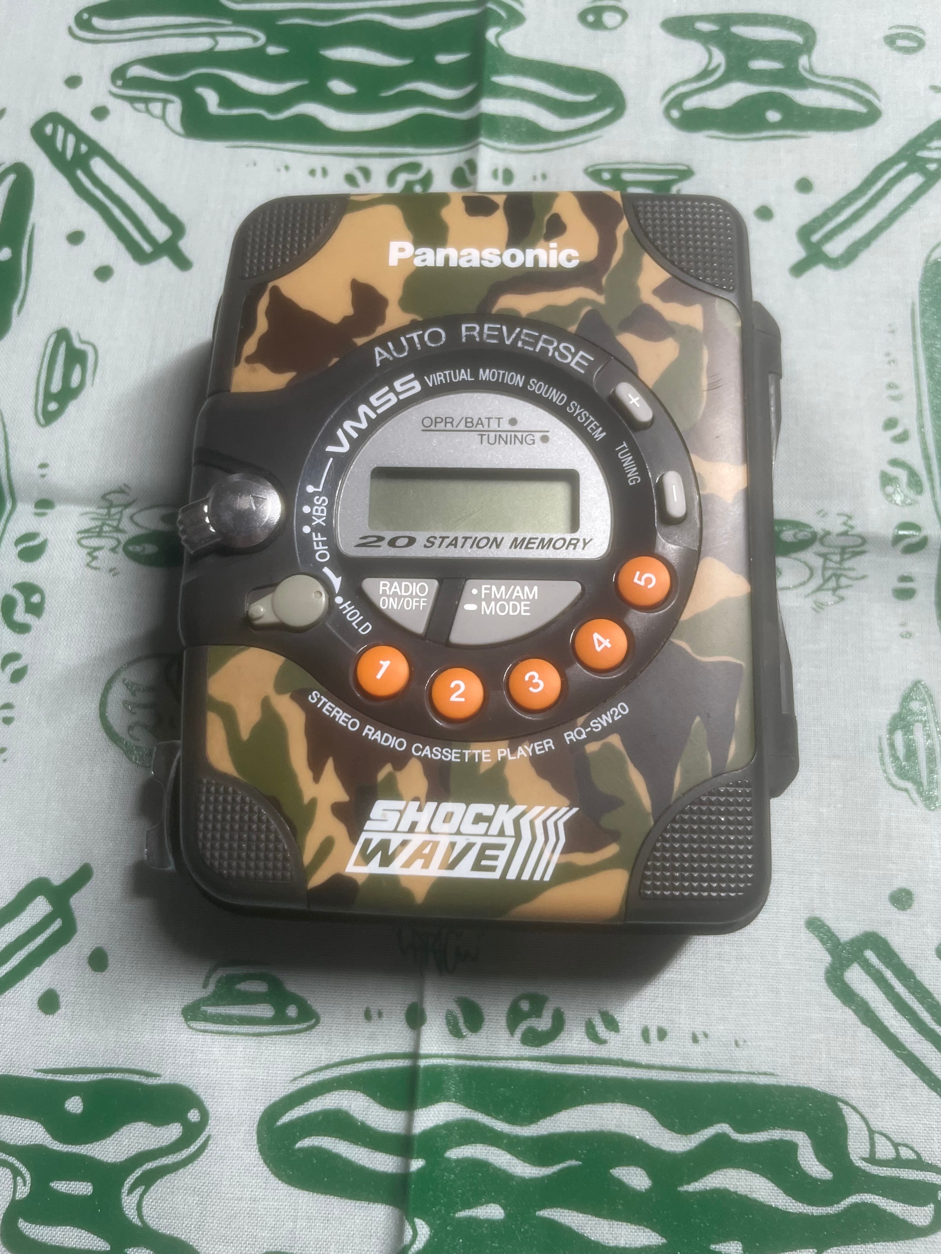 Panasonic SHOCK WAVE RQ-SW5 | bootbox