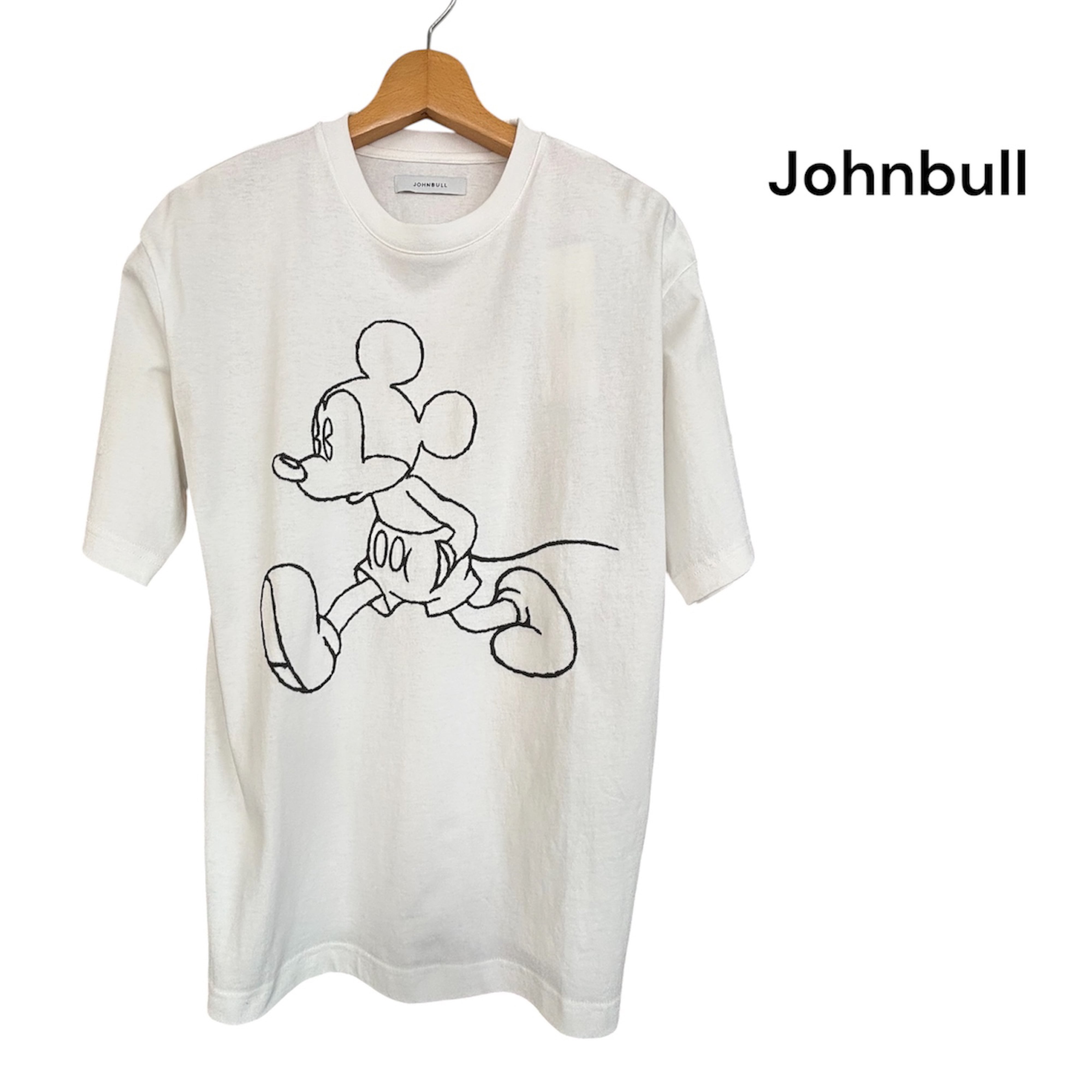 Johnbull(ジョンブル) フラワー エンブロイダリー カモ トッパーシャツ