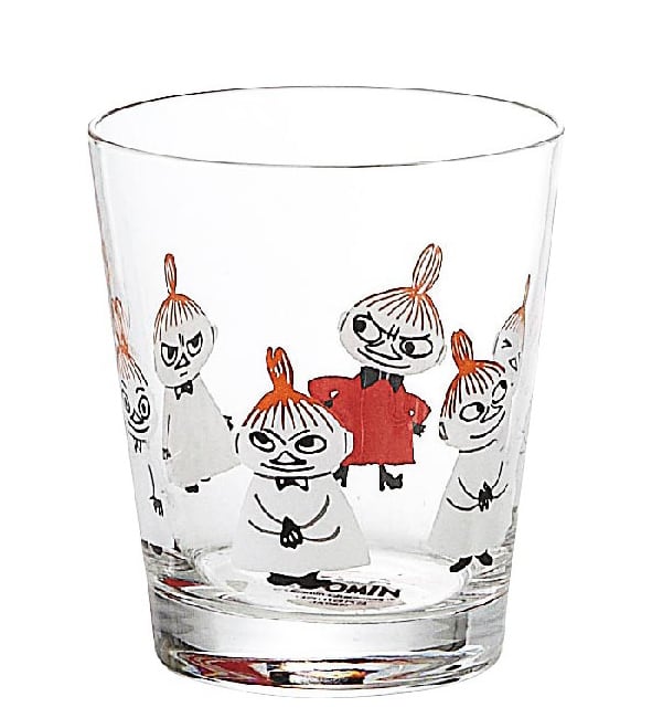 ムーミン】 ガラスタンブラー(リトルミイ)【kuppi -クッピ-】 | yamaka