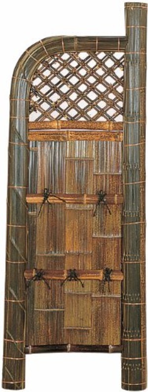 【在庫のみ】タカショー(Takasho) 虎玉袖垣(ヒシギ) 2尺 TT-02