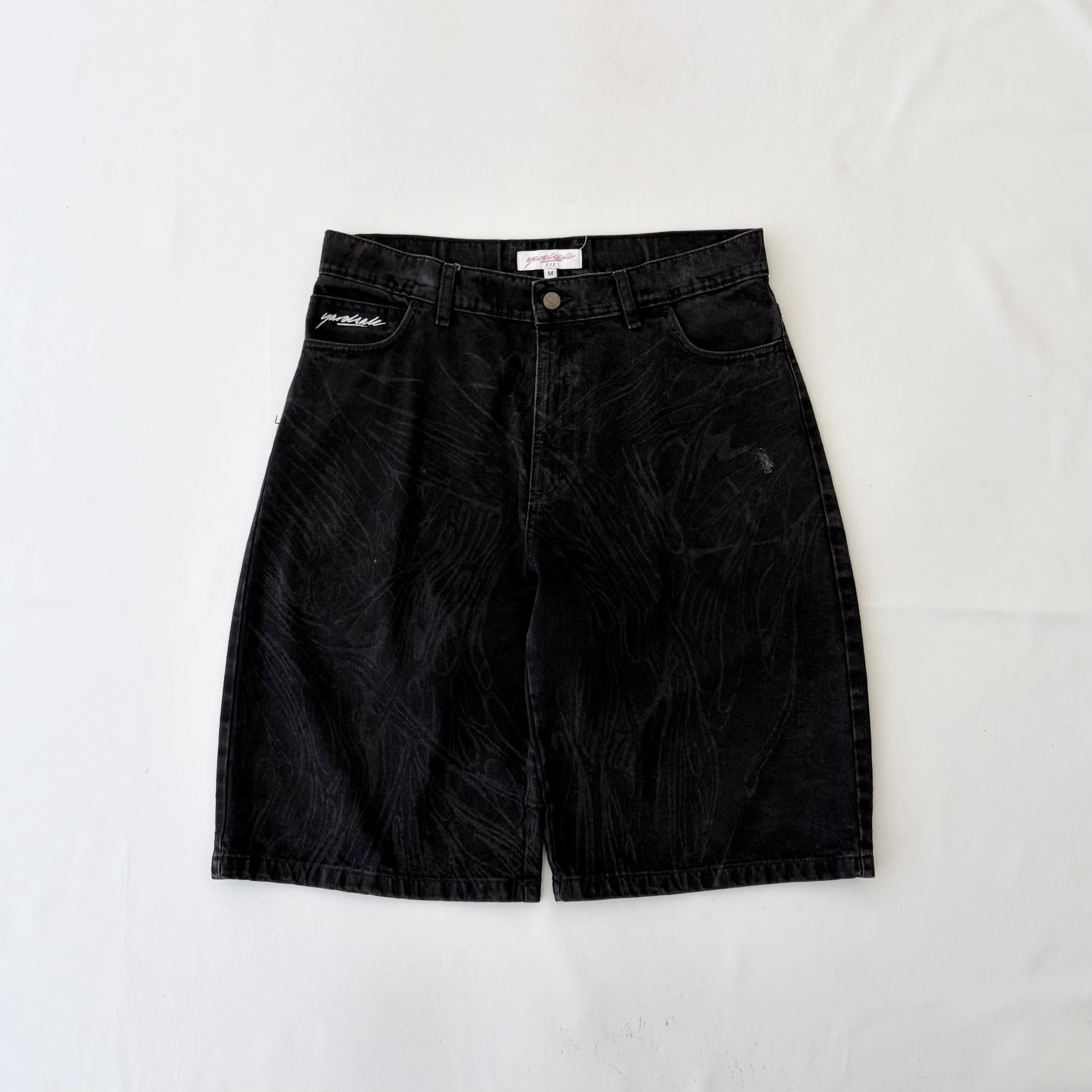00's Polo Jeans Company デニムペインターショーツ メンズW36 ブルー