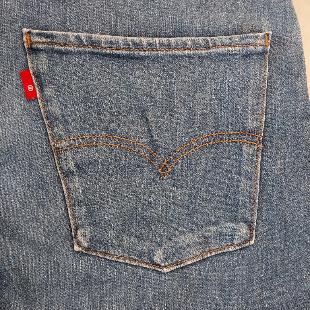 リーバイス エンジニアード ジーンズ デニム W34 青 古着 立体 20196