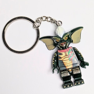 ☆ブロックフィギュアキーホルダー☆【 Gremlins ( グレムリン ) 】 ストライプ ver.2 / Christmas /クリスマス/マフラー /Xmas〚アメリカン雑貨 アメトイ〛