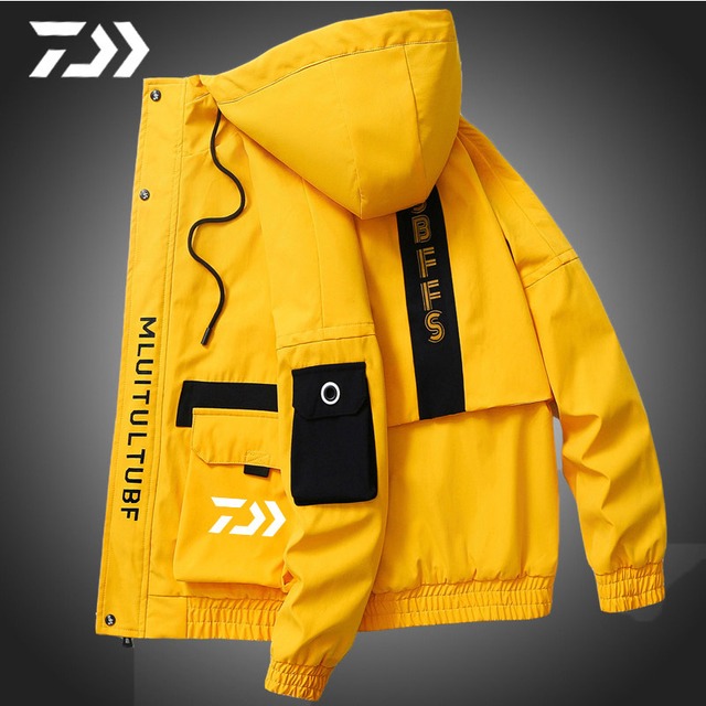 2021 フィッシング・ゴルフウェア（アウトドア） New Spring Autumn Fishing Clothes Hooded