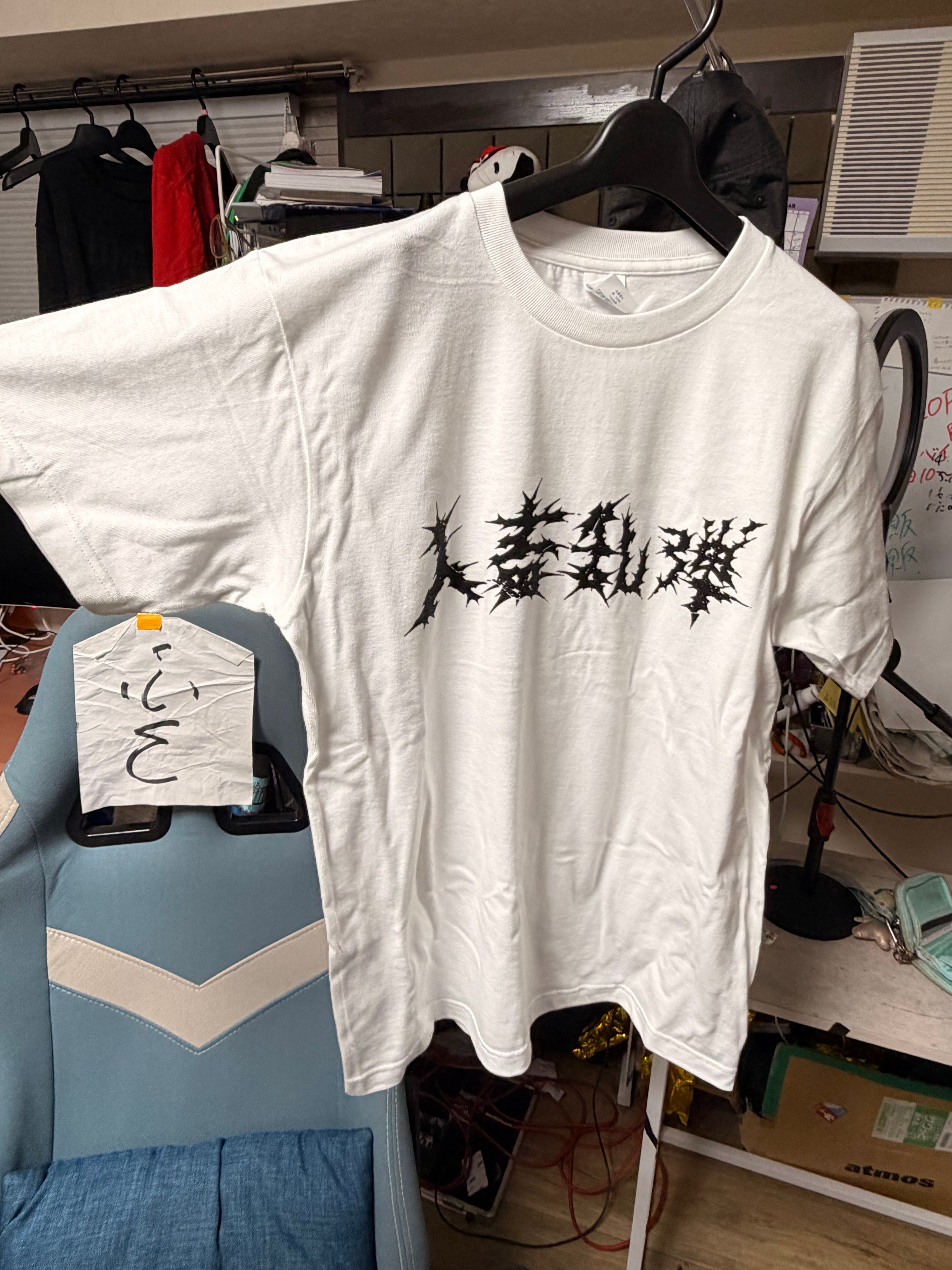 BADSAIKUSH Anarchy Tシャツ　白　Lサイズ　送料込み 臭Tシャツ白 | 人畜乱弾