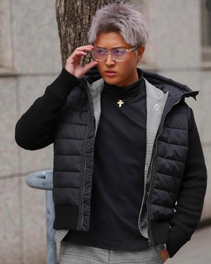 BELINDA ORIGINAL CHECK JACKET【BB25027】