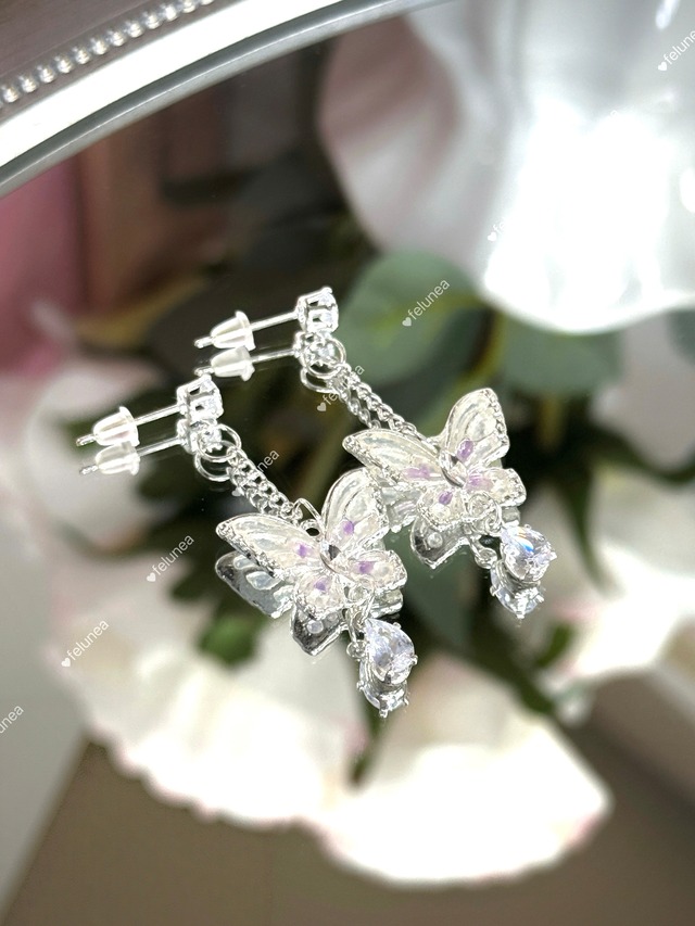 Amethyst Ribbon Pierce