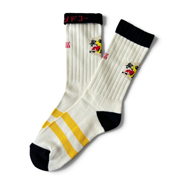ching&co. | チンアンドコー | VIETNAM TIGER SOCKS | ソックス | 靴下 | WHITE