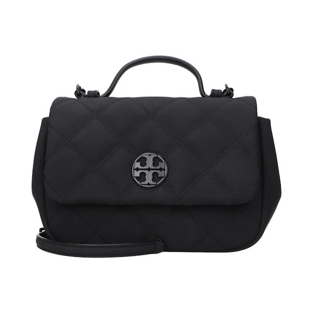 TORY BURCH トリーバーチ レディース ハンドバッグ ファブリック ブラック