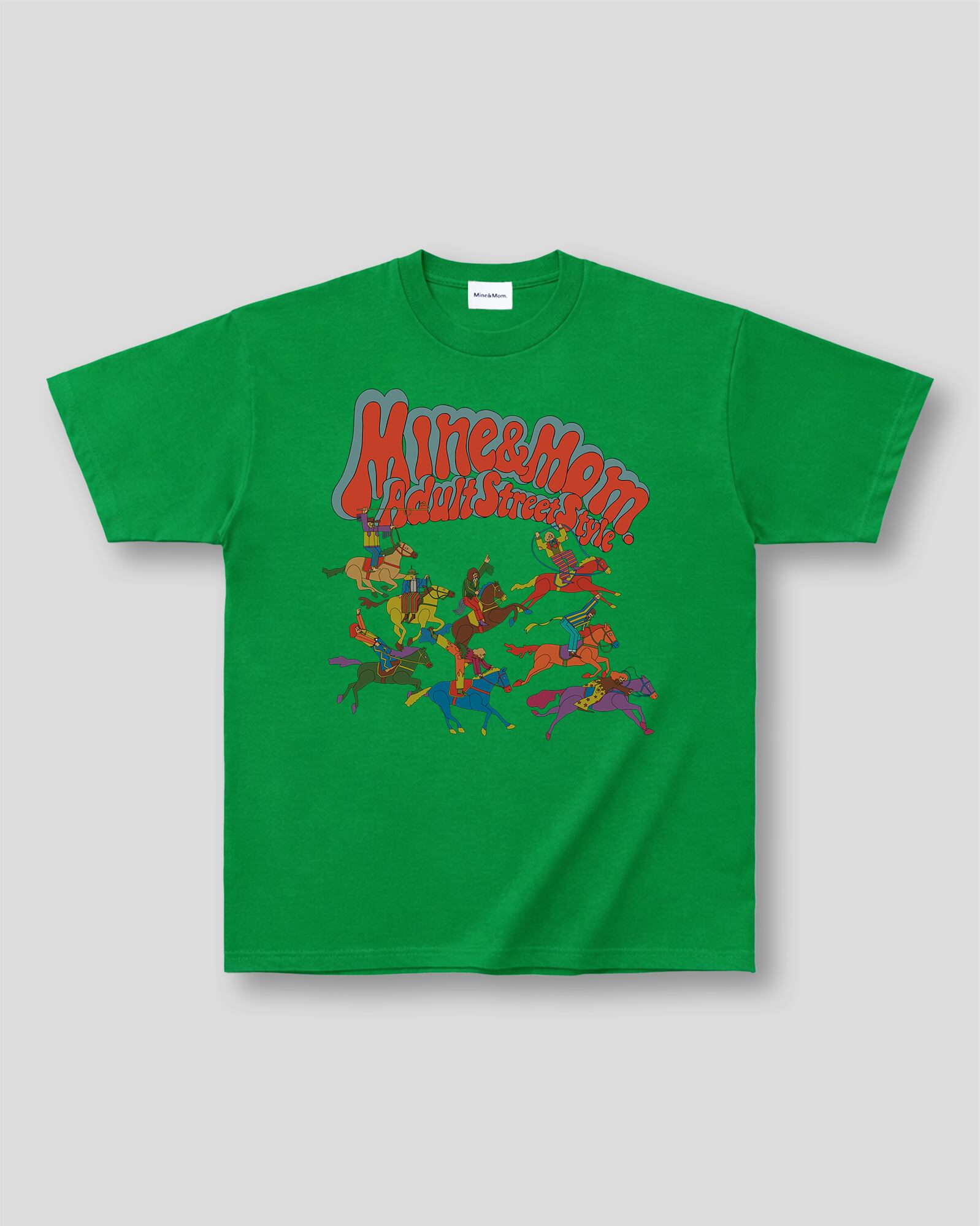 LP MM HORSE RACING S/S TEE GREEN
