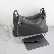 セリーヌ ショルダーバッグ ラージ ロミー グレー レザー AW25