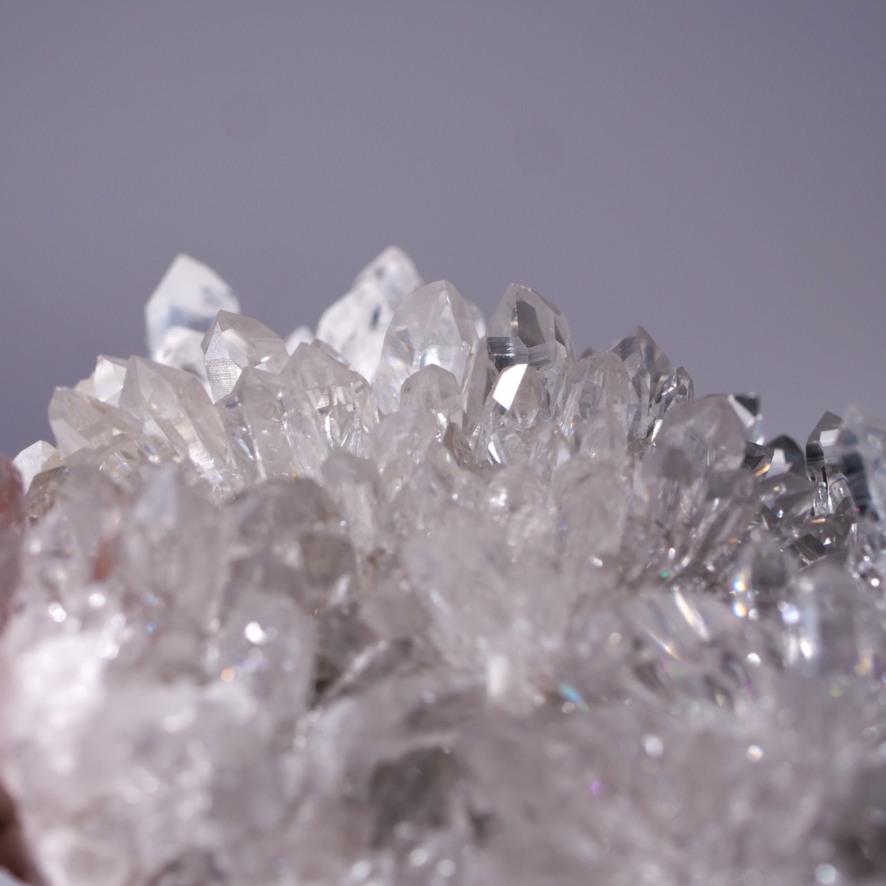 菊花水晶 クリアクォーツ / 原石 標本