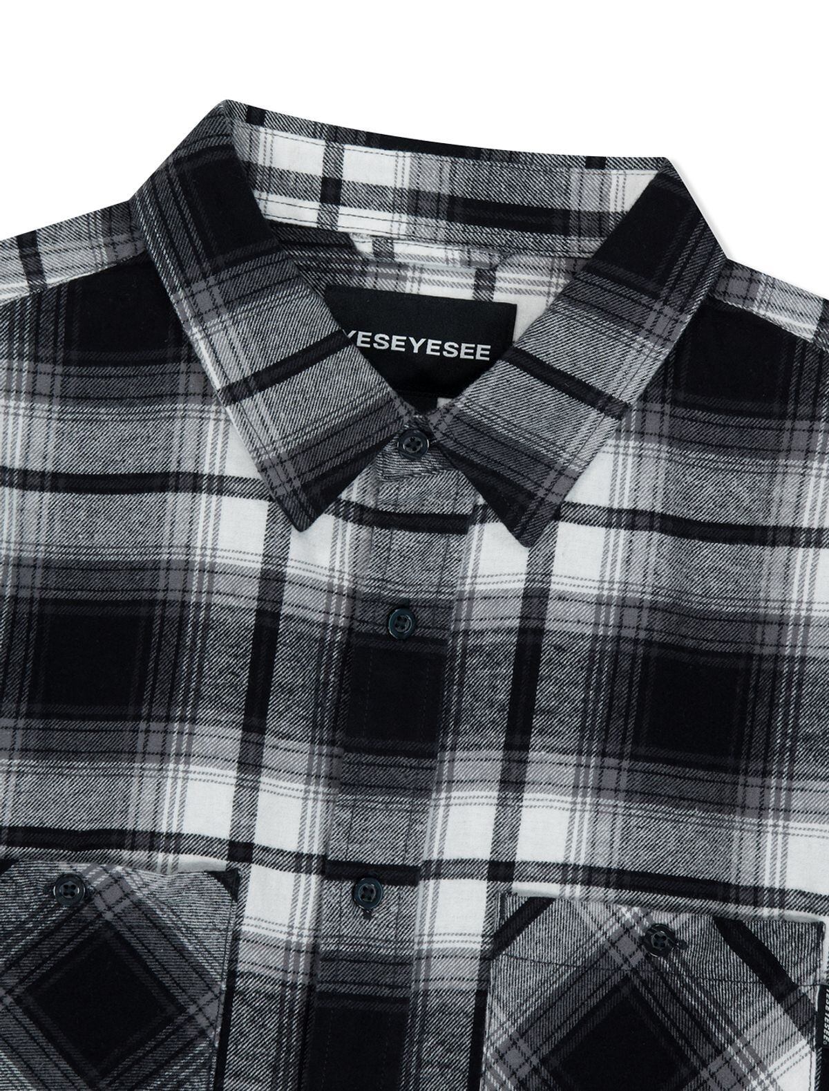 ☆LE SSERAFIM カズハ 着用！！【YESEYESEE】Flannel Check Shirt