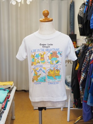 110㎝ A DAY IN THE MOUNTAINS Tシャツ 80年代