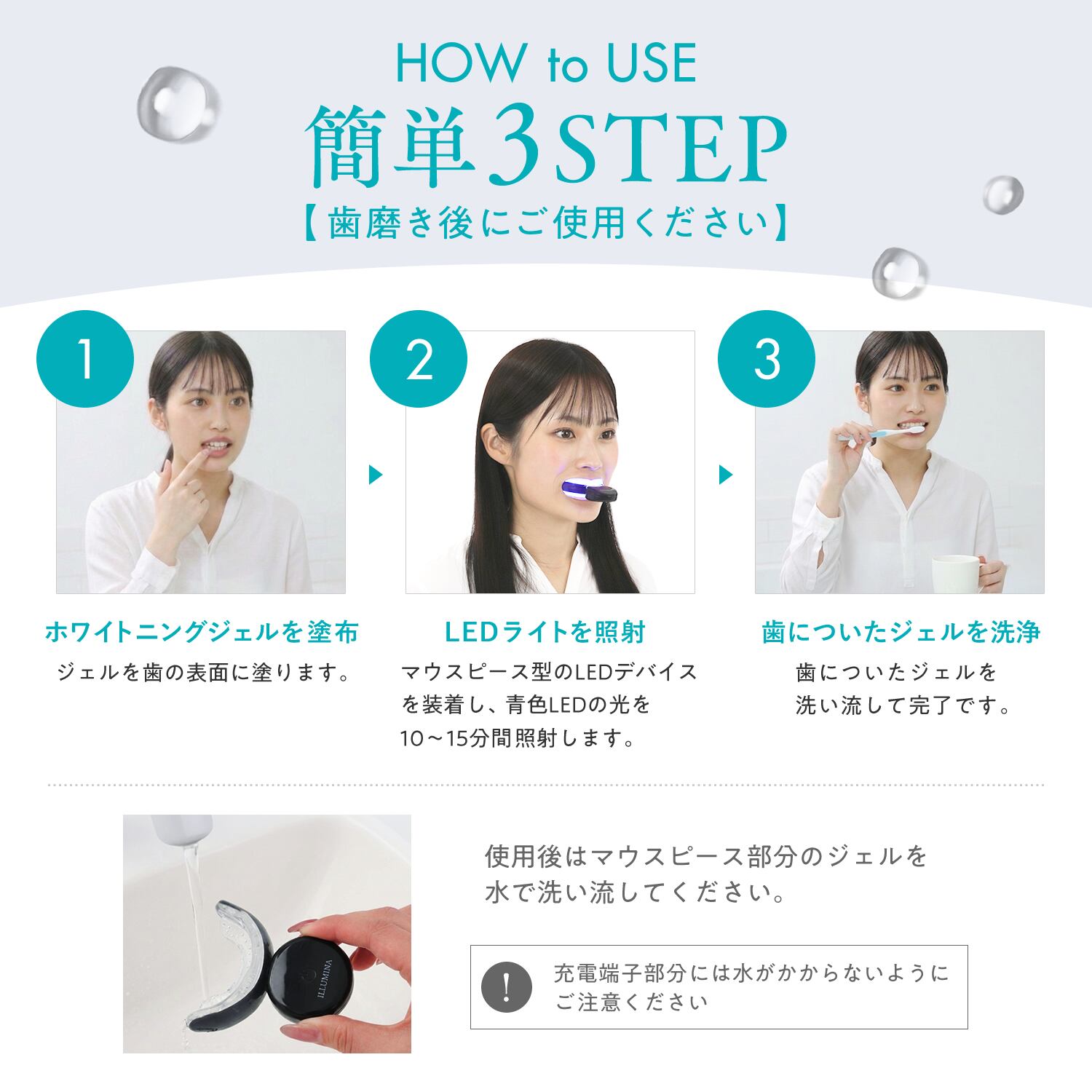 Tiana (イルミナ)ILLUMINA 家庭で使える医療機器 自宅で気軽にスマホを