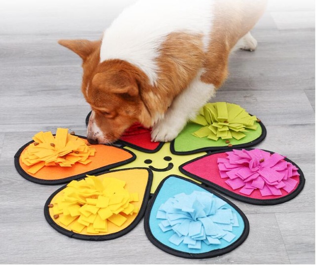 探犬TOY ノーズワークTOY 犬用 おもちゃ ノーズワーク 運動不足 ストレス解消 餌マット 嗅覚訓練