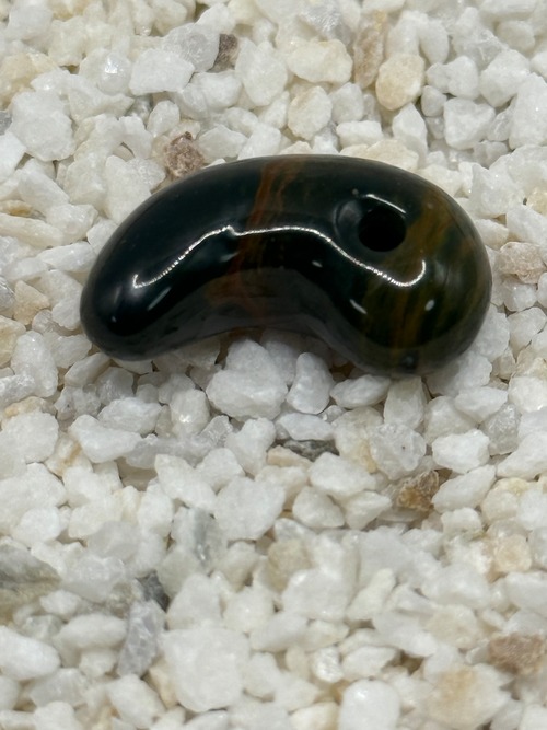 希少　出雲瑪瑙(碧玉)勾玉　004・画像4