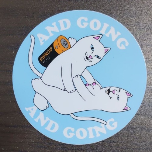 【RP-34】Rip N Dip Skateboard Sticker リップンディップ スケートボード ステッカー