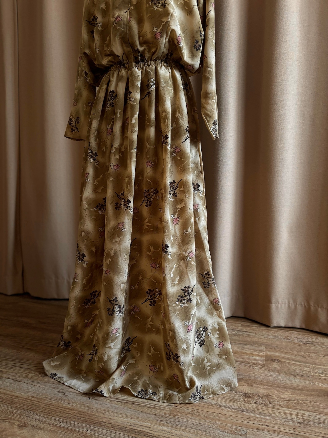 autumn color import maxi dress-4862-8