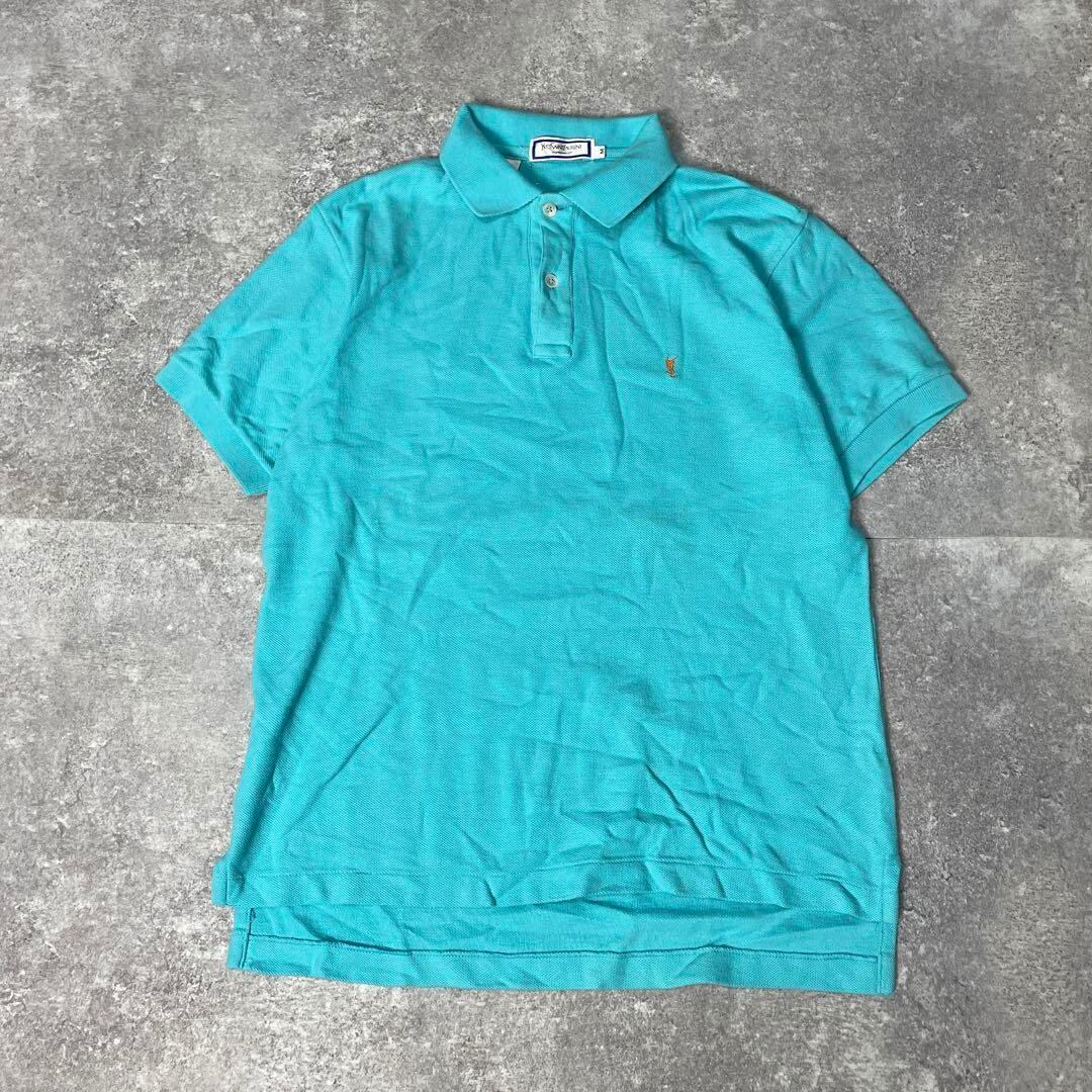 90s Yves Saint Laurent イヴサンローラン ポロシャツ 半袖