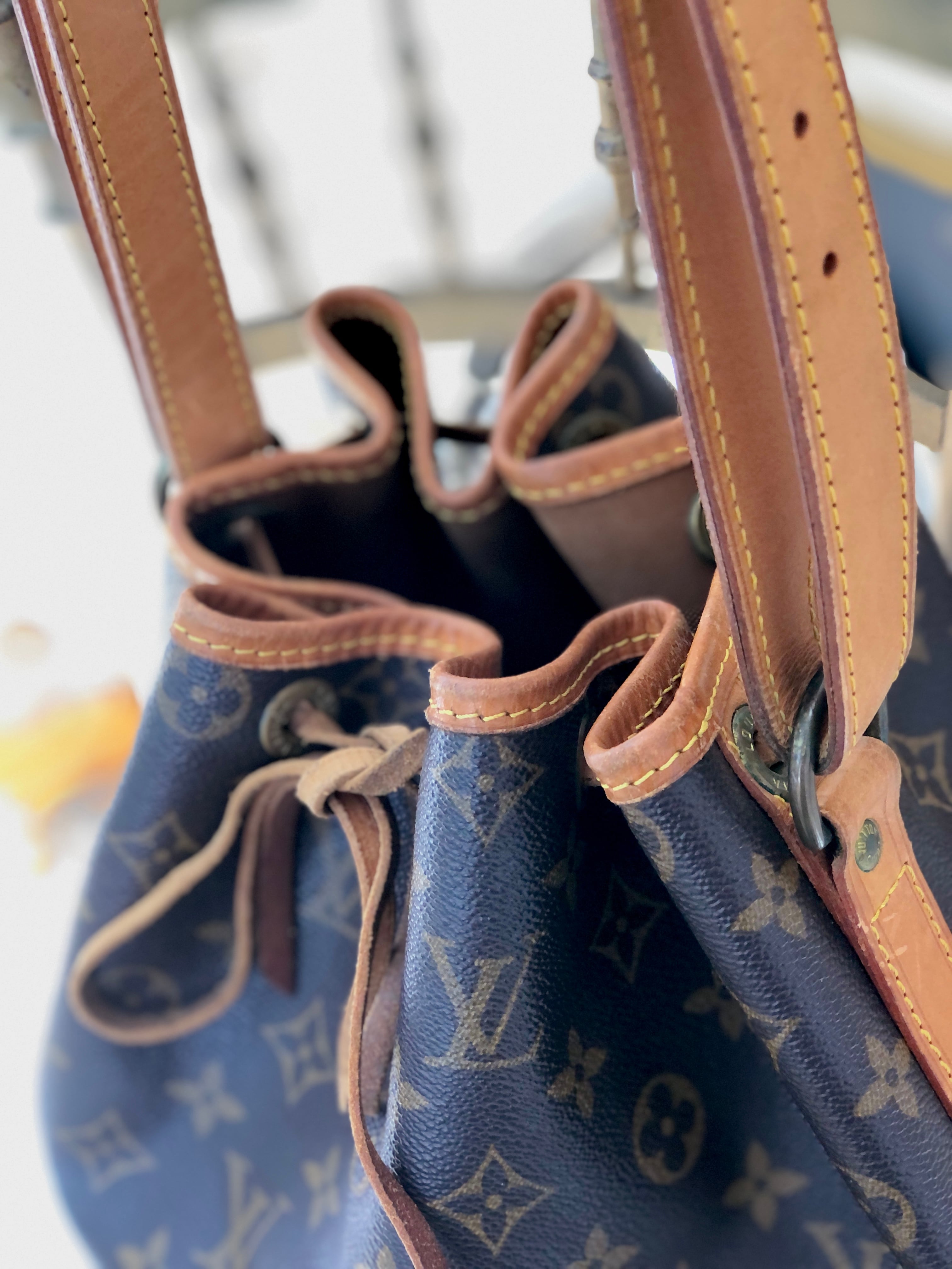 LOUIS VUITTON 　ルイ ヴィトン　モノグラム 　M42224　ノエ　巾着　ショルダーバッグ　ブラウン　vintage　ヴィンテージ 　 m7wx8x | VintageShop solo powered by BASE