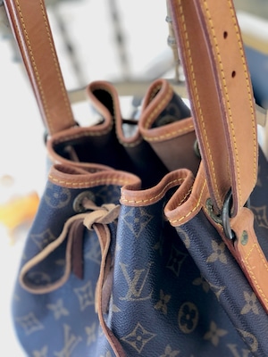 LOUIS VUITTON ルイ ヴィトン モノグラム M42224 ノエ 巾着 ショルダー 