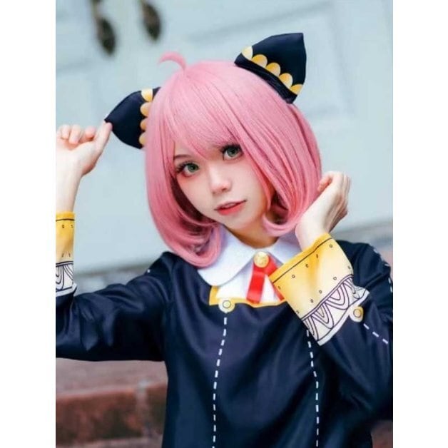 アーニャ コスプレ 衣装 ウイッグ付き 可愛い ハロウィン 仮装