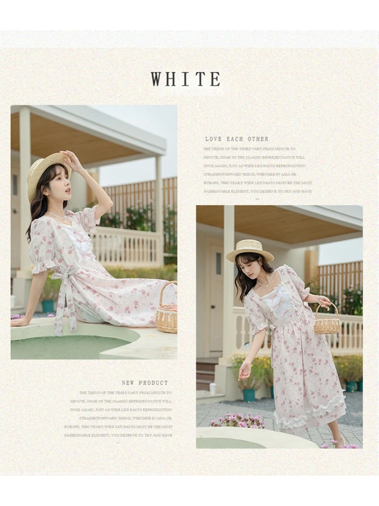 【0025】Frilled Ribbon Cute A-Line Short Sleeve Dress