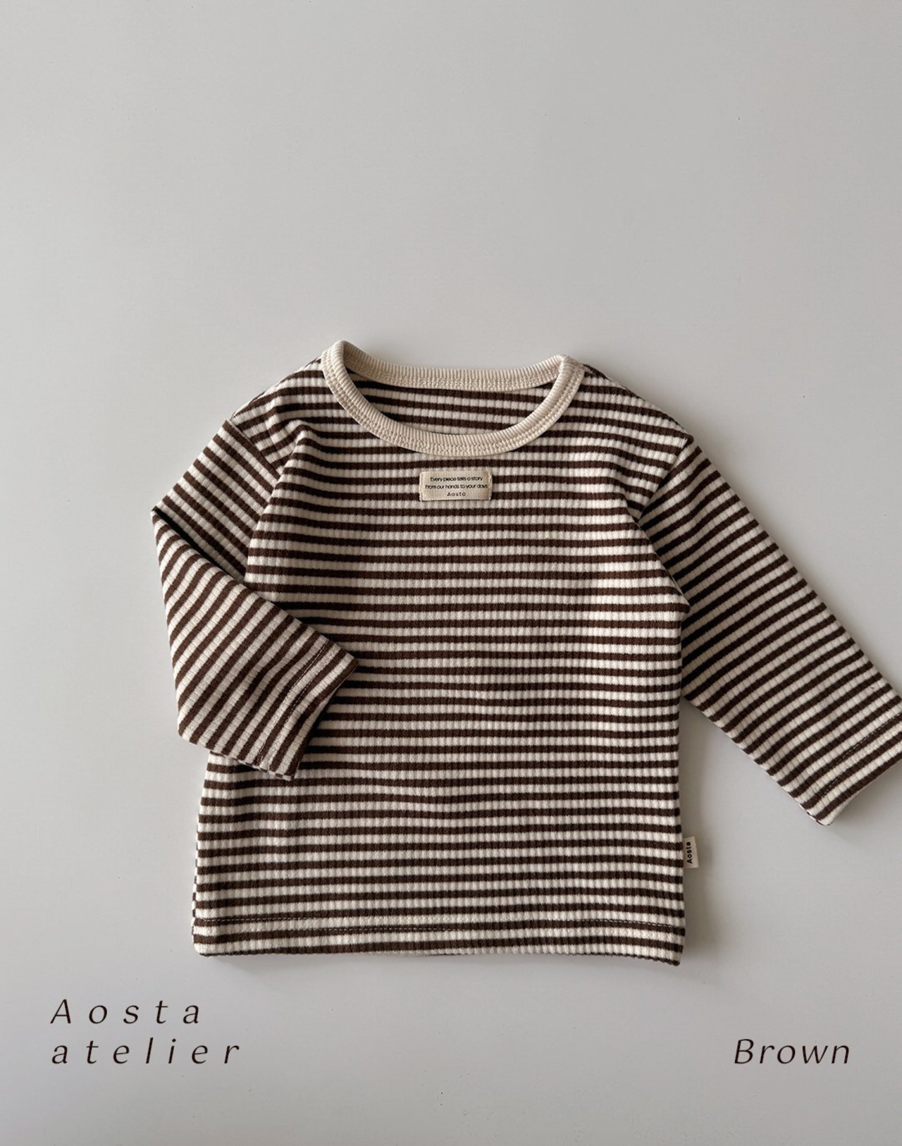 【Aosta】 モダンティ／ブラウン（70–110cm）2025冬 - 12