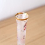 ペイズリーのすりガラス花瓶