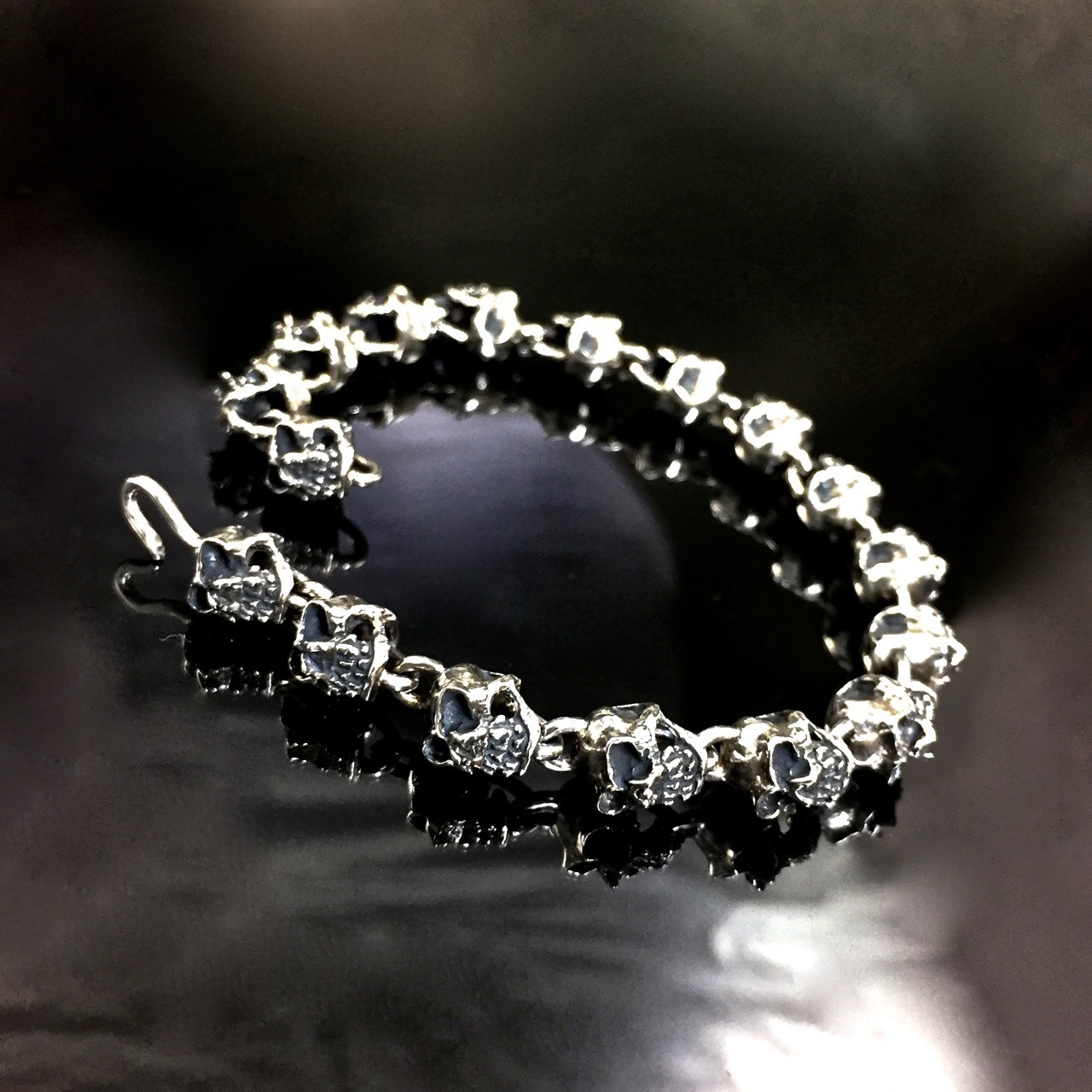 CHAIN BRACELET[SKULL] in collaboration with SUGIZO / チェーンブレスレット スカル・スギゾーコラボレーション