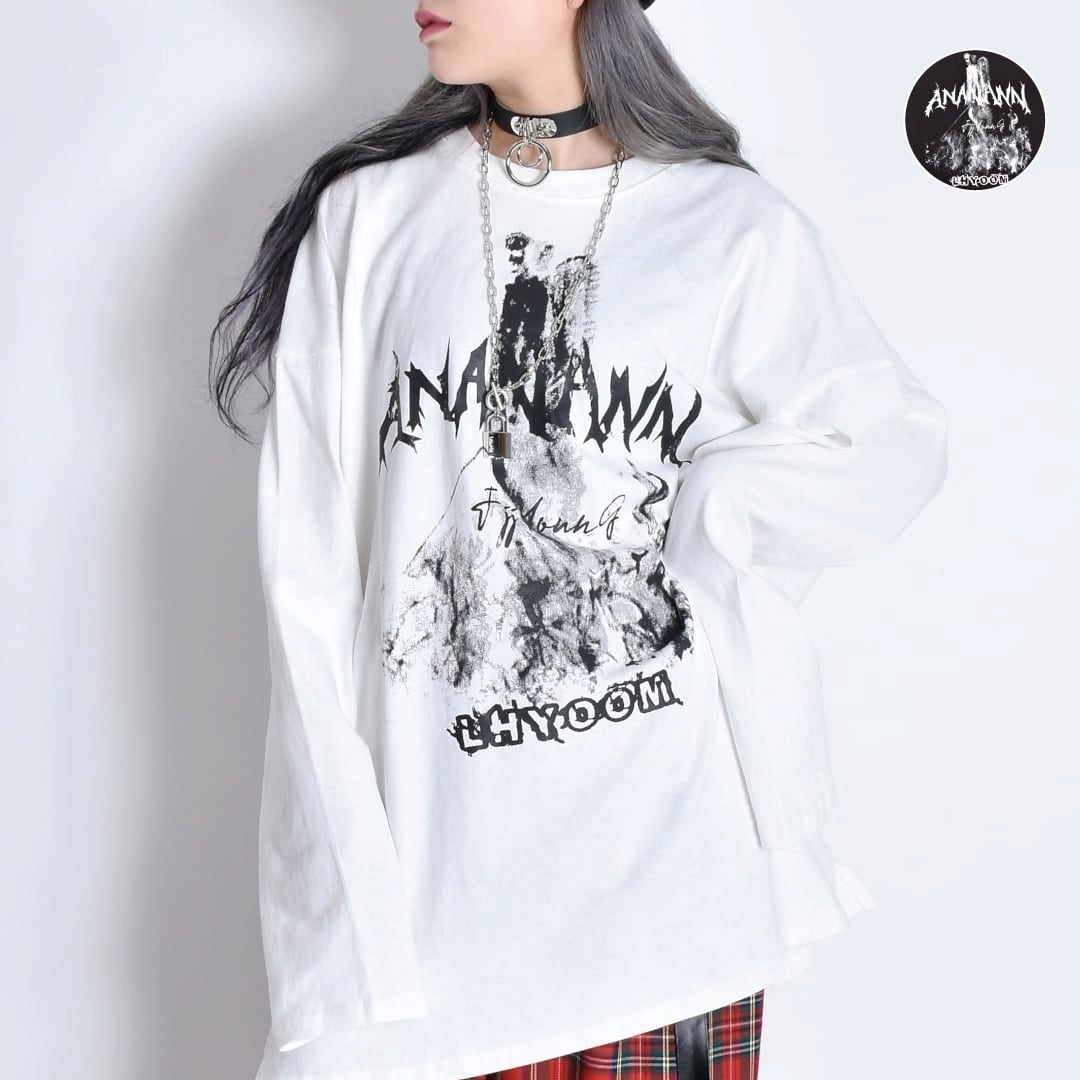 ゴーストプリント BIGロンT | VOLCAN&APHRODITE ゴーストプリント BIGロンT | VOLCAN&APHRODITE