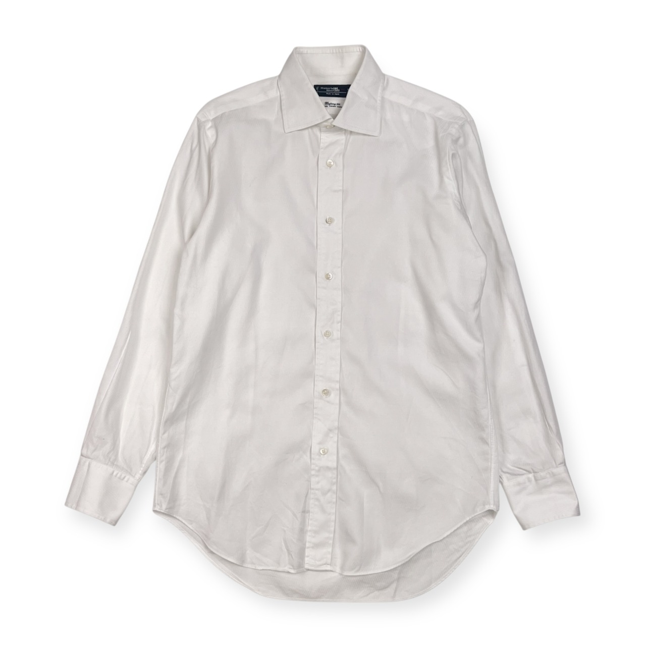 Maker's Shirt 鎌倉 メーカーズシャツ Xinjiang 100 長袖シャツ 39-83/ホワイト メンズ