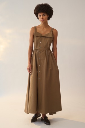 Back Tied Camisole Dress / C/PEグログラン / U732-D03-001