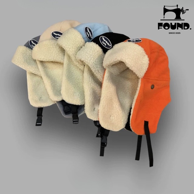 Color Fleece Ear-Flap Hat (FD431)