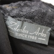 社交ダンス 衣装 スタンダード トップス レッスンウェア zdenka arko ズデンカ・アルコ 黒 レース ブラック系 長袖 練習着 シンプル カジュアル エレガント フィット感 セクシー 汎用性大 ダンスレッスン ウェア スポーツウェア ストレッチ感 バックスタイル コーディネート レッスン トップス ジャストサイズ クラシック シンプルデザイン