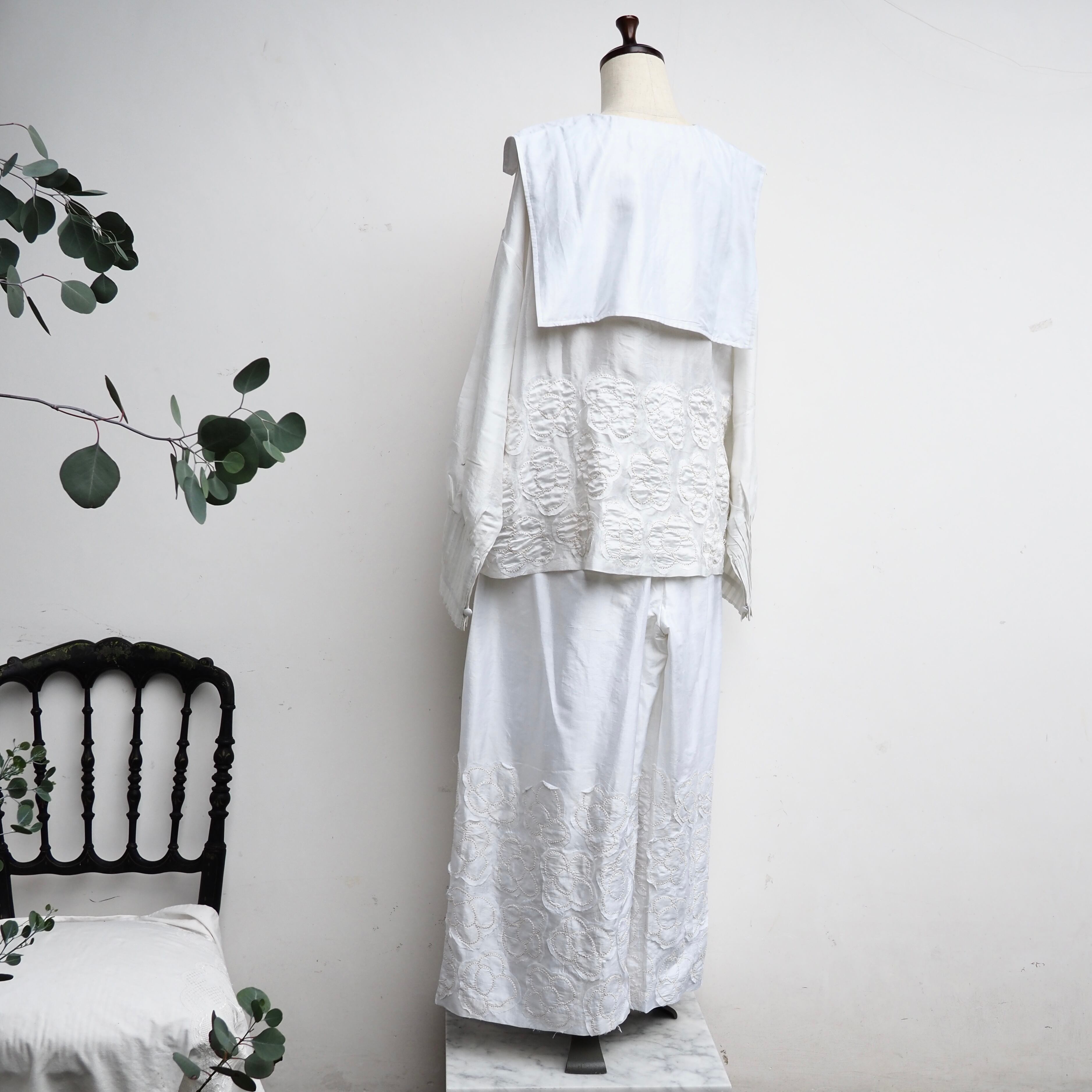 BUNON/Kahdi Silk flower pants