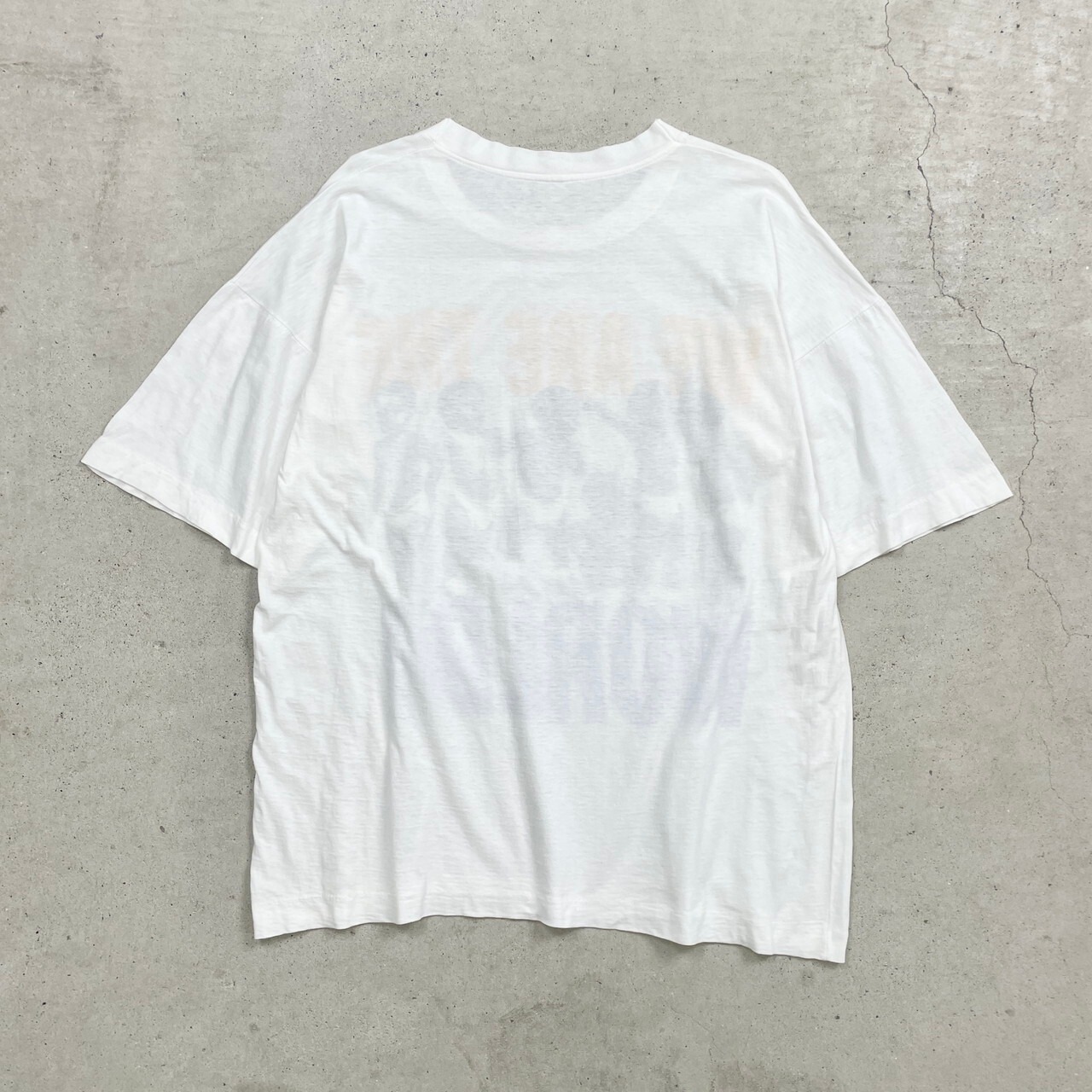 80年代~90年代 WE ARE THE WORLD プリントTシャツ メンズXL相当 古着 