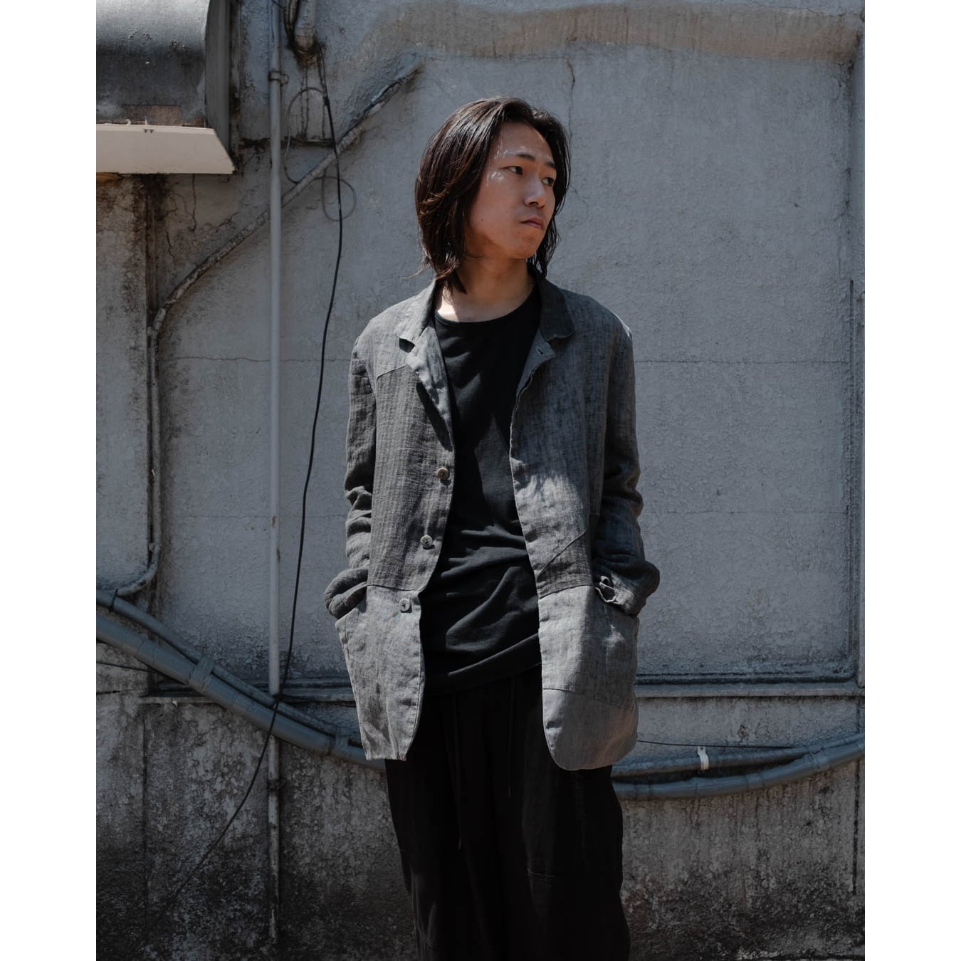 daub] (ドーブ) M25SS-JK15 PATCHWORK WORKER JACKET | Clique Tokyo