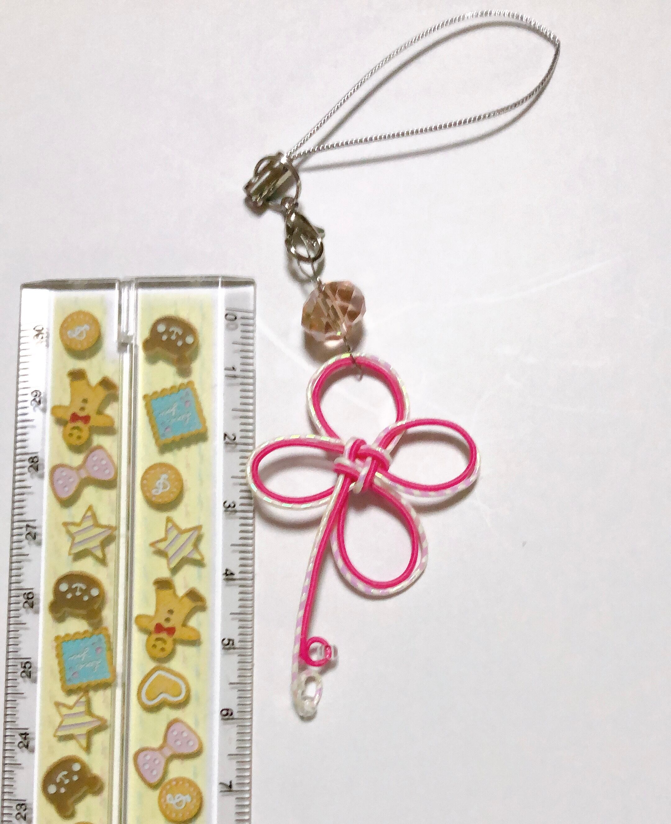 水引 四つ葉のクローバー 鍵ストラップ | smile88