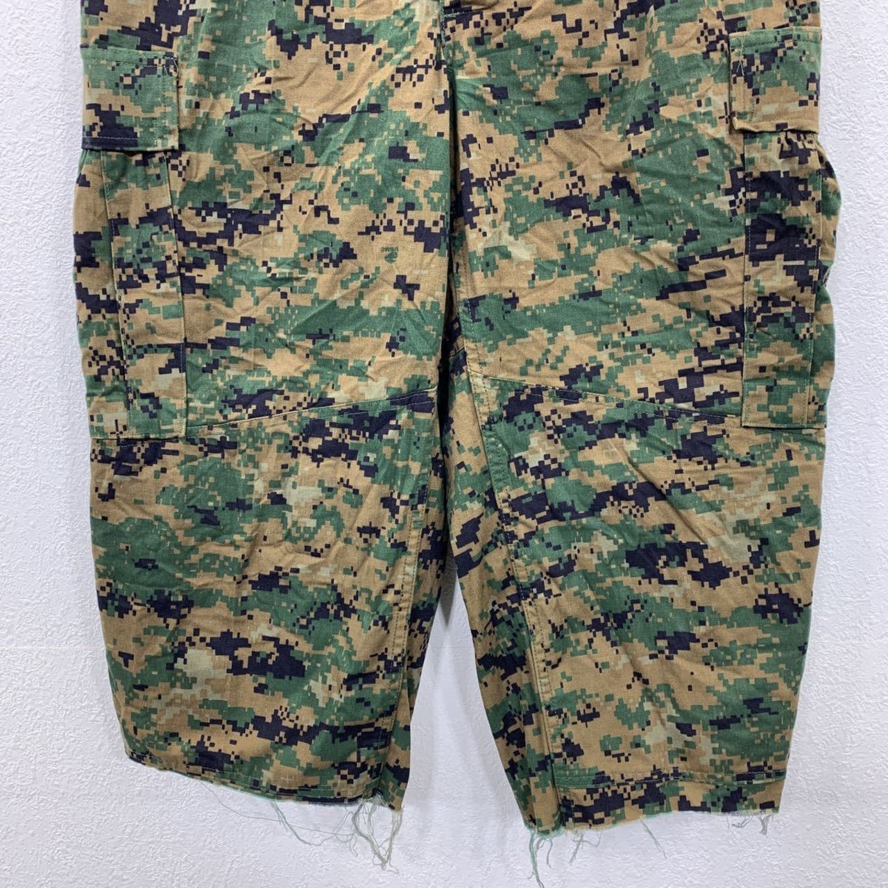 ミリタリーパンツ W32 カーキグリーン 迷彩 デジタルカモ 古着卸 