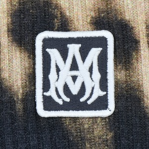 【AMIRI】MA PATCH TIE DYE KNIT SHIRT