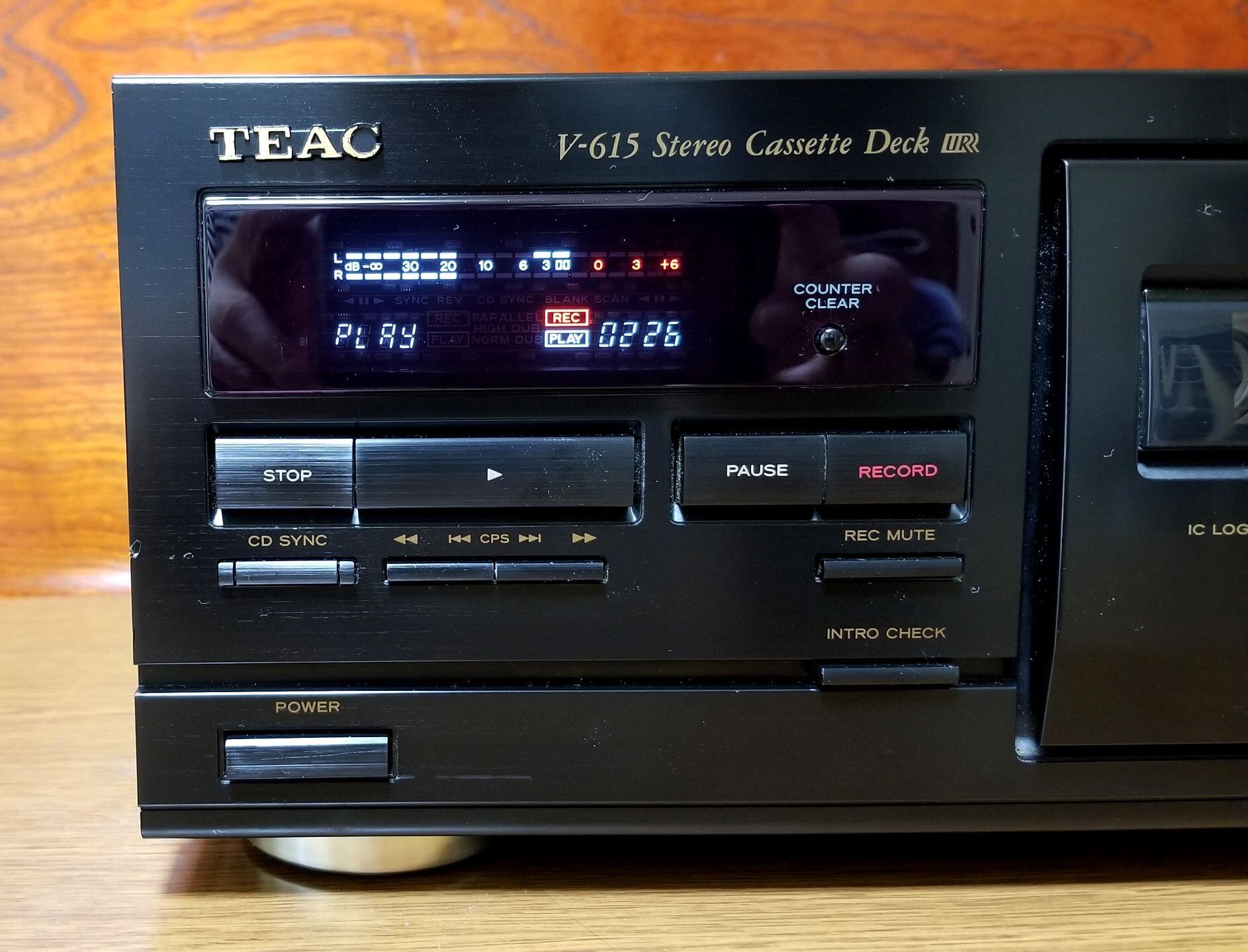 TEAC V-615 Stero Cassette Deck 完動品・動作保証 | MTR PRO SHOP TEAC V-615 Stero Cassette Deck 完動品・動作保証 | MTR PRO SHOP