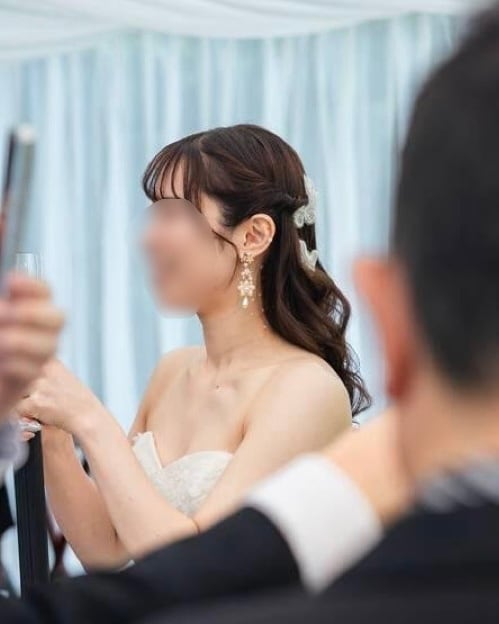 バタフライヘアクリップ3個セットホワイト 【AH2404-09W